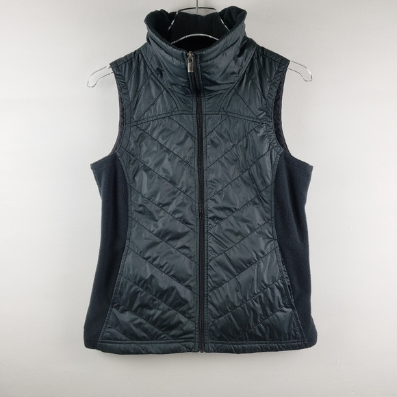 COLUMBIA Quilted Fleece Lightweight Vest - Picture 1 of 8
